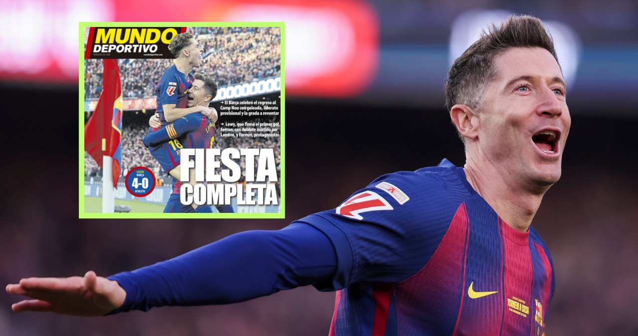 W Hiszpanii znowu głośno o Lewandowskim. "Gęsia skórka"