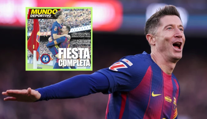 W Hiszpanii znowu głośno o Lewandowskim. "Gęsia skórka"