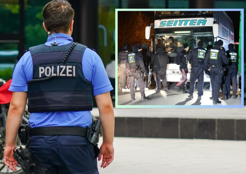 Atak pseudokibiców i ucieczka autostradą. Policja musiała wkroczyć do akcji