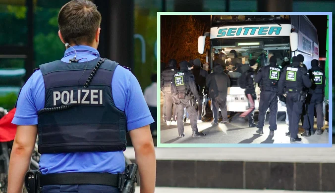 Atak pseudokibiców i ucieczka autostradą. Policja musiała wkroczyć do akcji