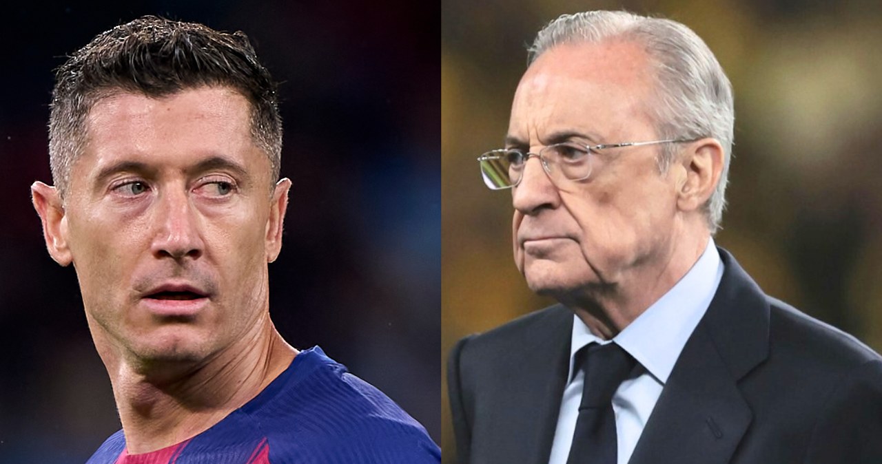 "Lewy" świętuje, nagle atak z Madrytu. Perez zrzucił "bomby" na Barcelonę