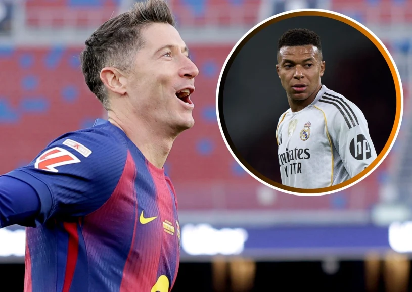 Niebywały wyczyn Lewandowskiego. Mbappe pokonany, wielkie zaskoczenie