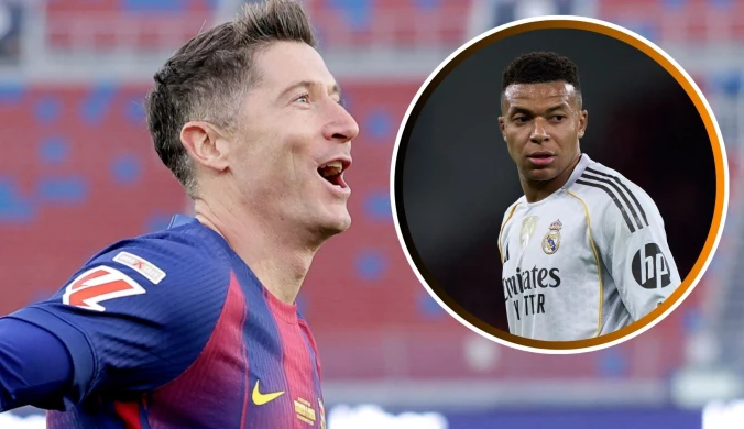 Niebywały wyczyn Lewandowskiego. Mbappe pokonany, wielkie zaskoczenie