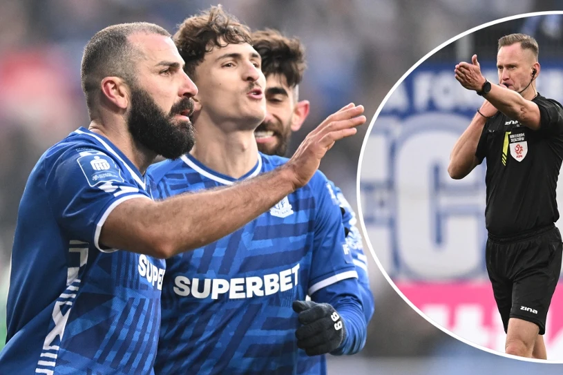 Kontrowersyjny rzut karny, a później deklasacja. Pięć goli w Poznaniu