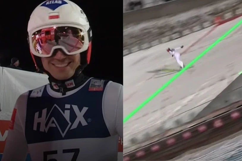 Stoch odpalił "petardę", ale co stało się potem. Fatalnie. Tylko machnął rękami