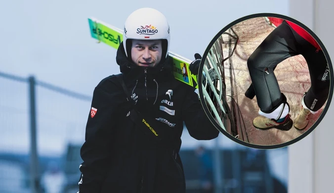 Polski skoczek wywołał poruszenie. Potrzebna była specjalna zgoda na skok