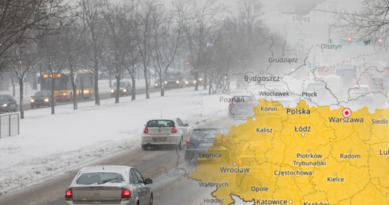 Alerty pogodowe zostają na dłużej. Pół Polski na żółto
