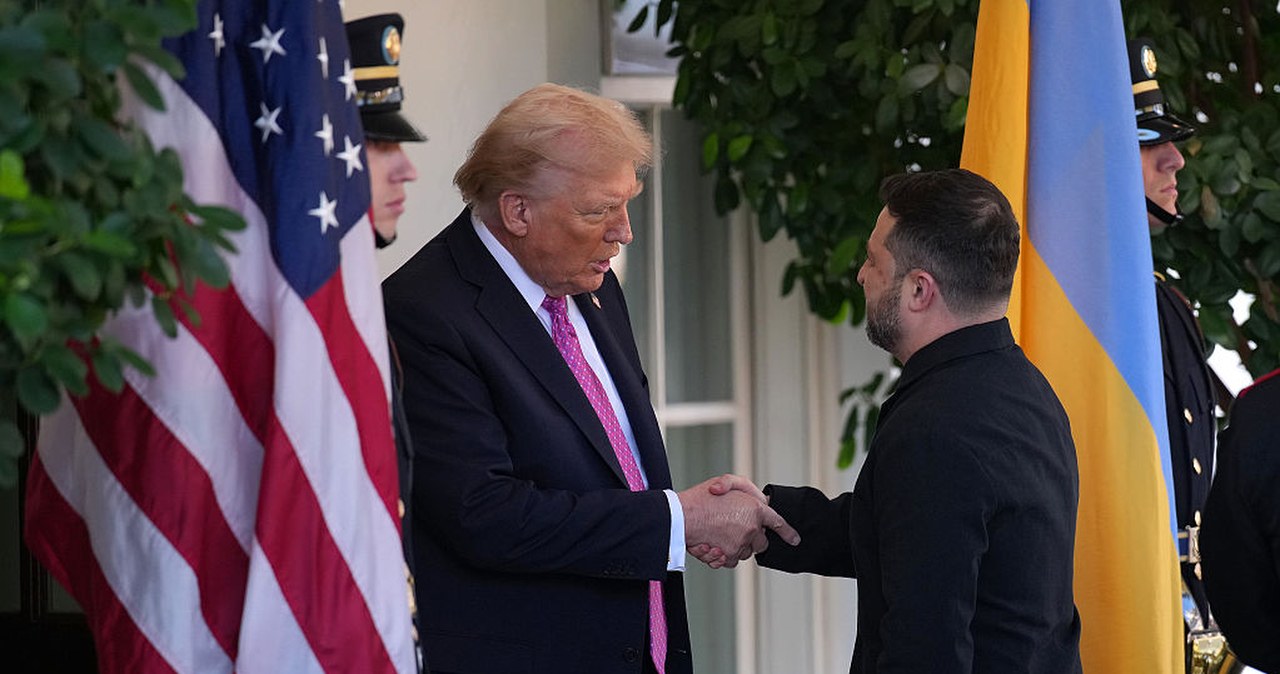 Zełenski spotka się z Trumpem? Media ujawniły cel wizyty w Waszyngtonie
