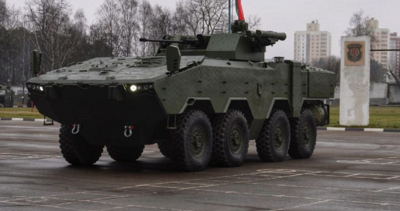 Białoruś kończy z Rosją. Wprowadza do służby własny BTR-V2