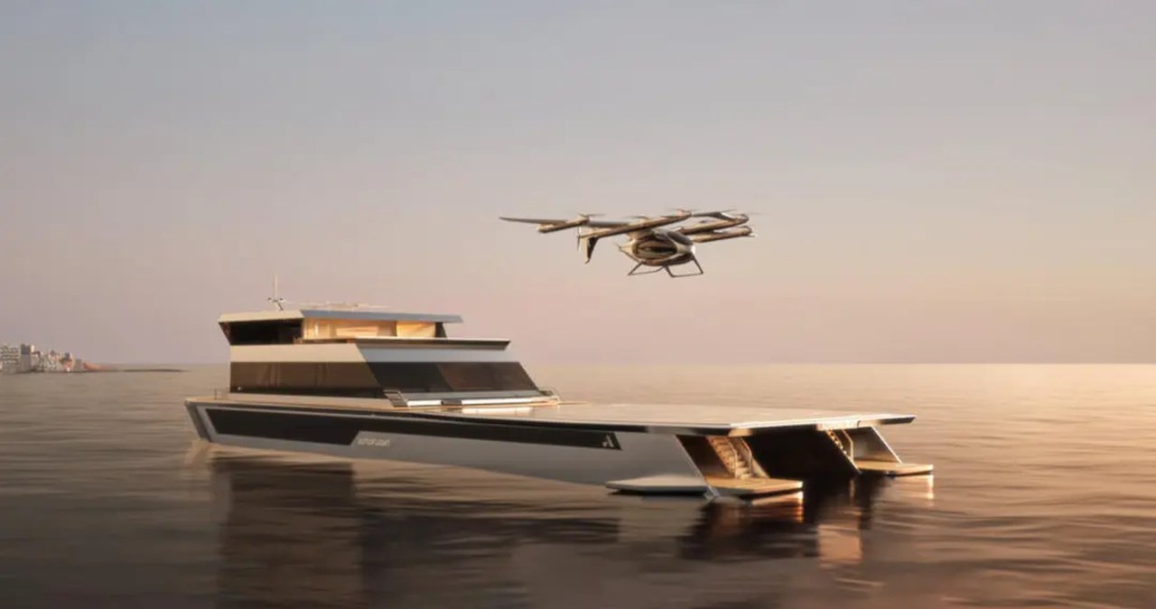 Stworzyli mobilny wodny wertiport. Przełom w transporcie?