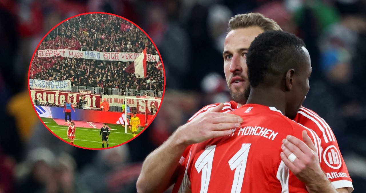 Taki transparent zawisł na meczu Bayernu. Granica przekroczona