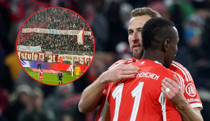 Taki transparent zawisł na meczu Bayernu. Granica przekroczona