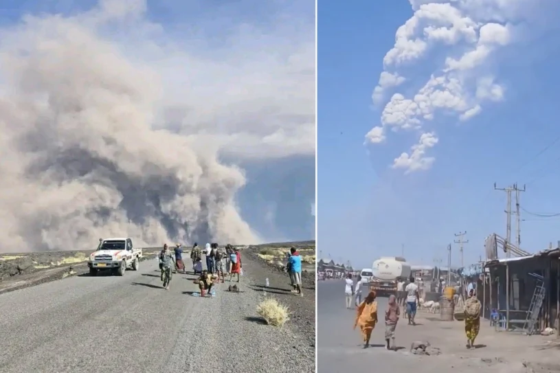 Drzemał ponad 10 tys. lat, teraz gwałtownie się obudził. Potężna erupcja