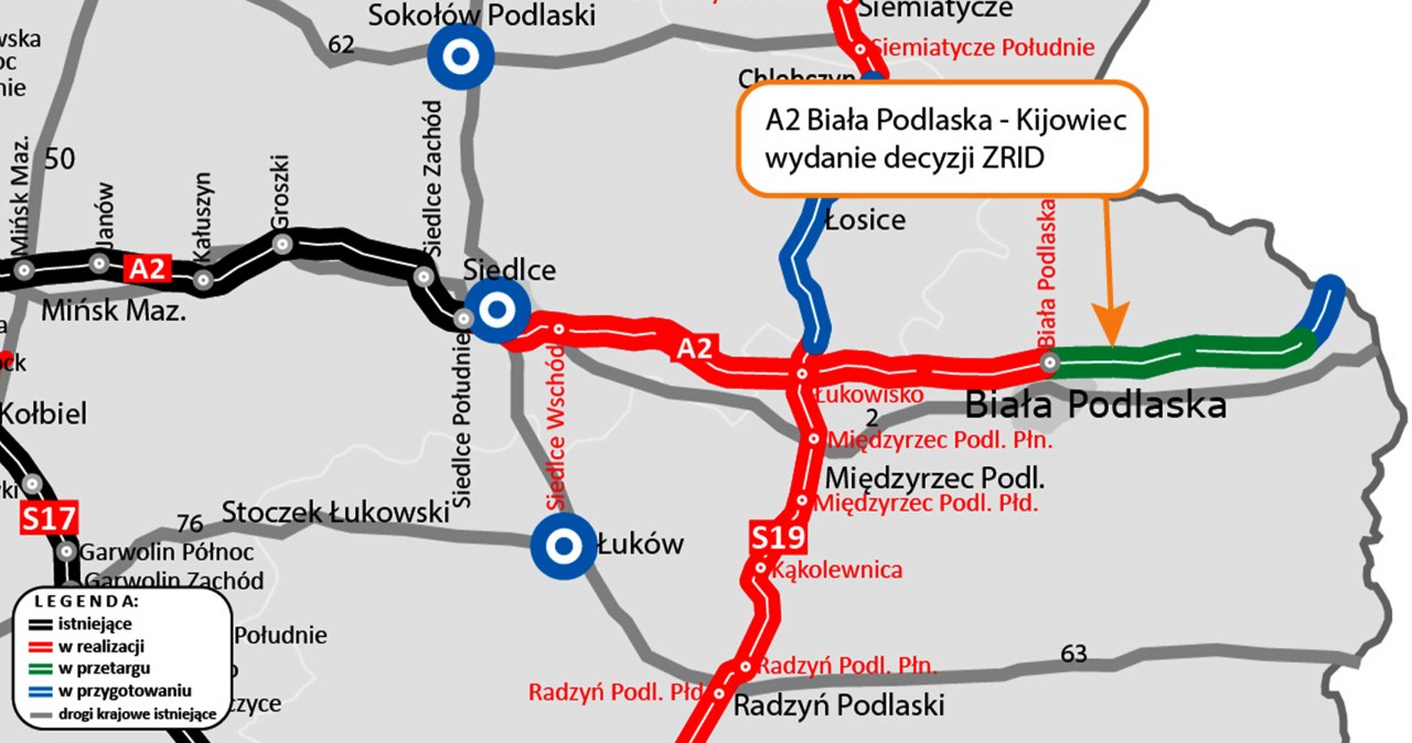 Autostrada A2 będzie dłuższa. Zapadła ważna decyzja
