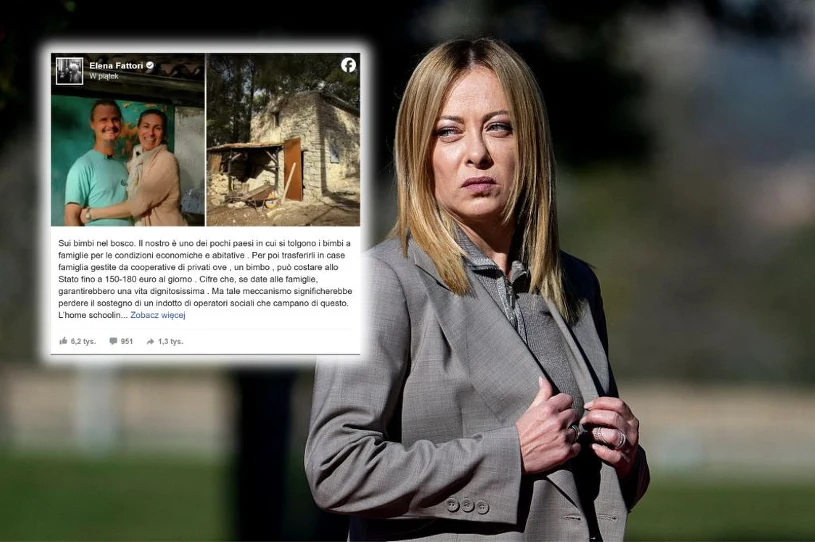 Rodzina żyła odcięta od świata. Sąd odebrał im dzieci. Włosi poruszeni