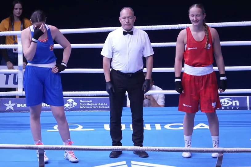 Potężny prawy Polki zamknął sprawę medalu. W 161 sekund. Sędzia bez wyjścia