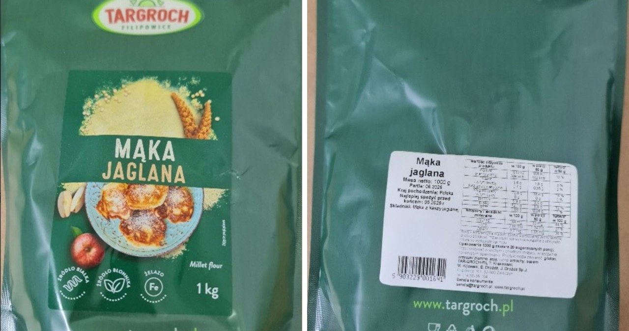 Groźny pestycyd w mące jaglanej. Produkt zagraża zdrowiu konsumentów