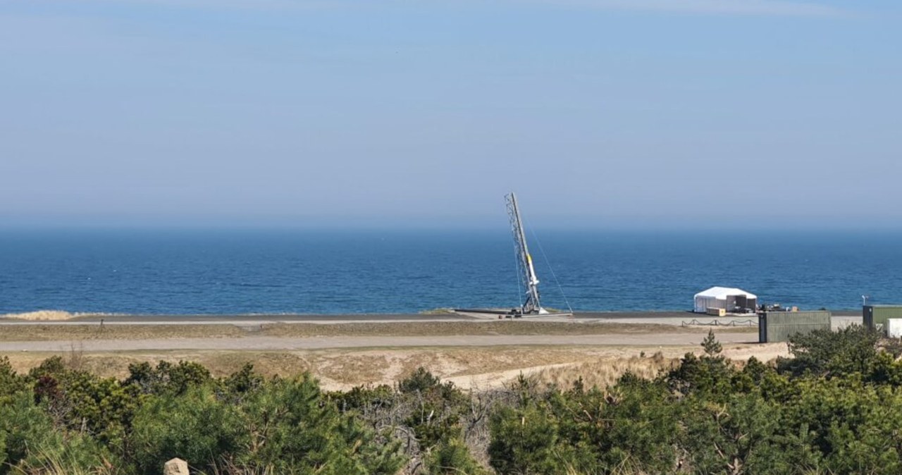 Udany start polskiej rakiety. Wystartowała z poligonu w Ustce