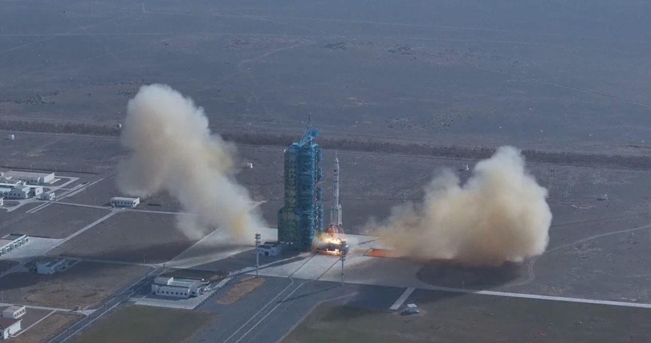 Start misji ratunkowej na stację kosmiczną. Ten statek zabierze astronautów