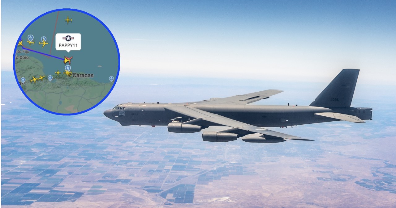 Nuklearny bombowiec pojawił się nad Wenezuelą. Co planuje Donald Trump?