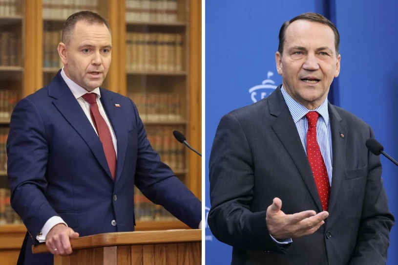 Burza po wystąpieniu Nawrockiego. Sikorski odpowiedział stanowczo