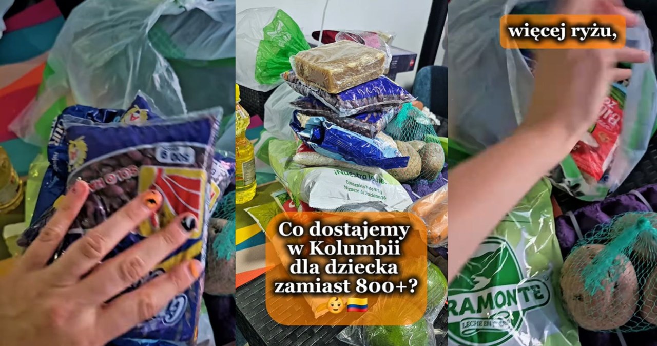 Polka mieszka w Kolumbii. Pokazała, co dostaje zamiast 800 plus