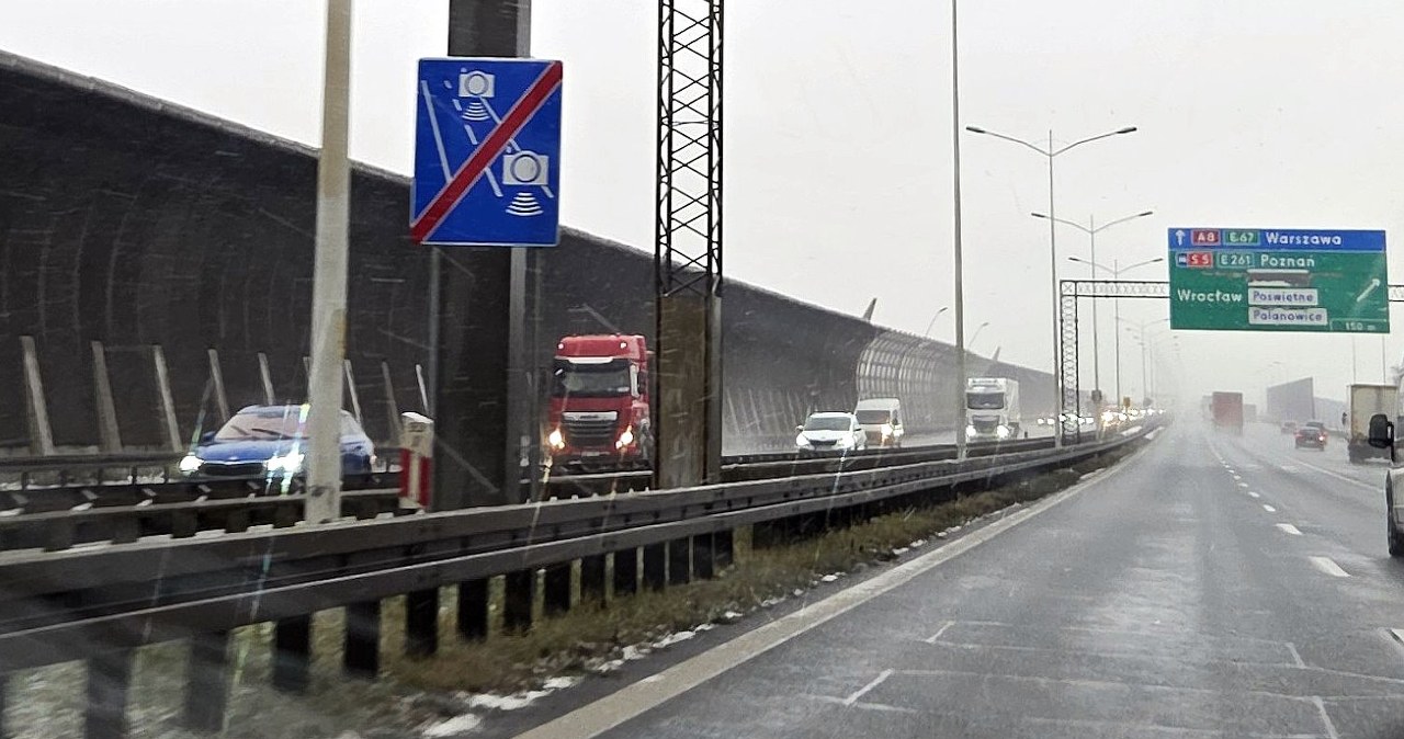 Pomiar prędkości na A8 we Wrocławiu. Kamery już działają