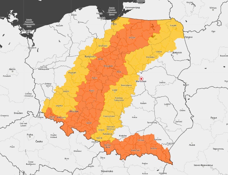 /IMGW /Materiały prasowe