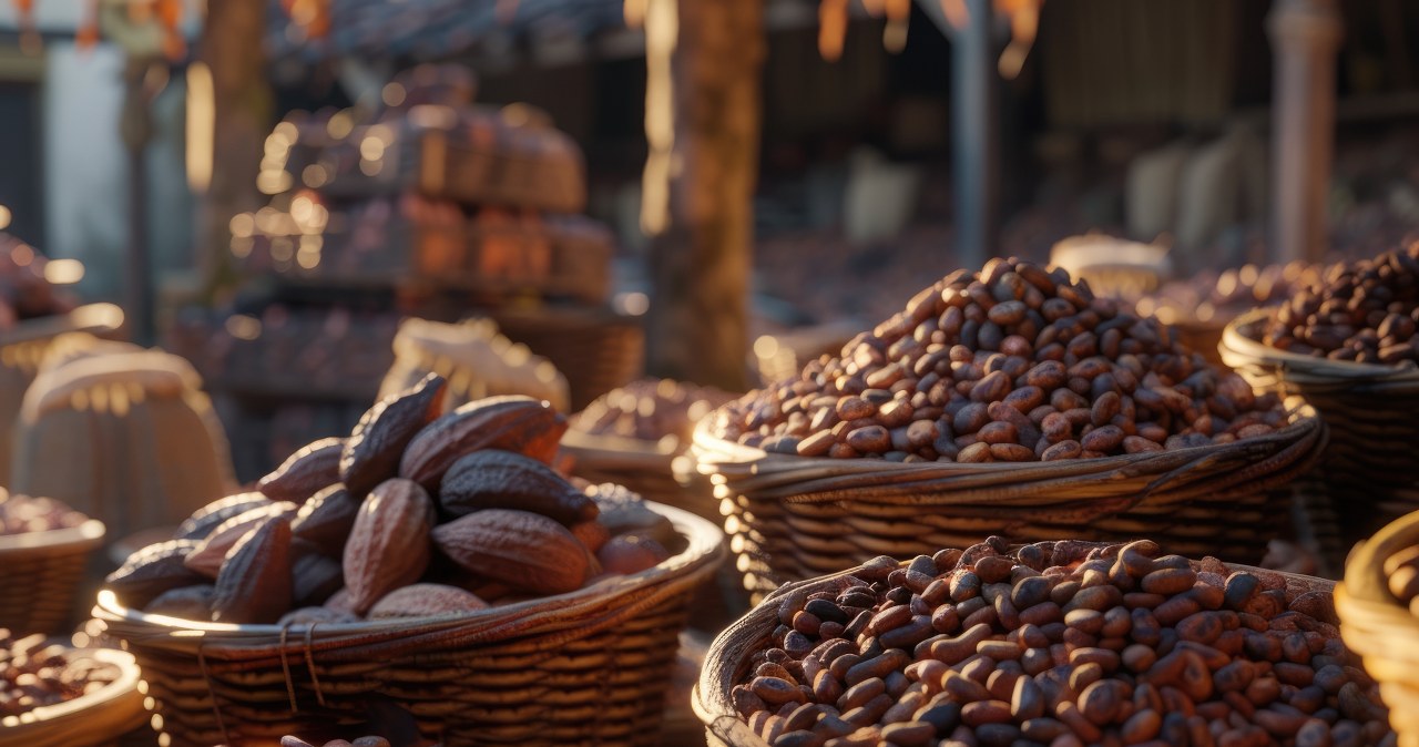 Wielki spadek cen kakao. W sklepach tego jeszcze nie widać