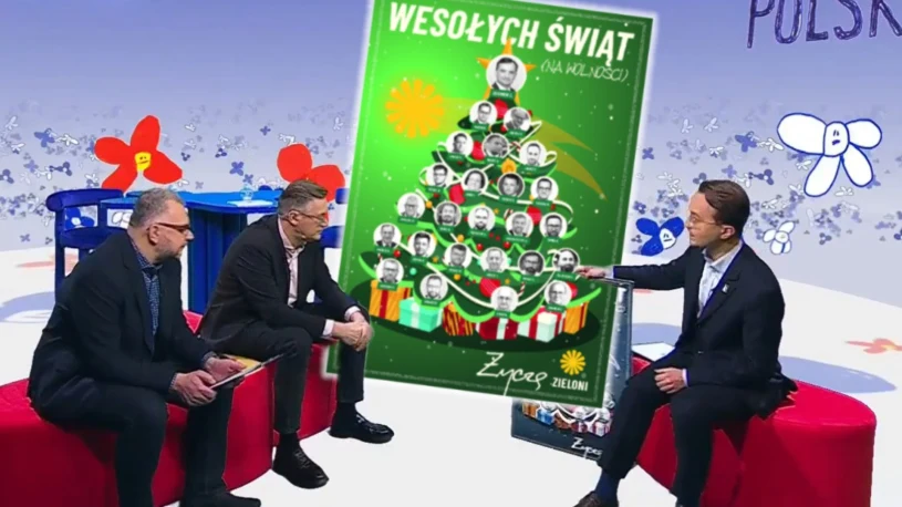 Kalendarz adwentowy z politykami PiS. Polityk pokazał go na antenie