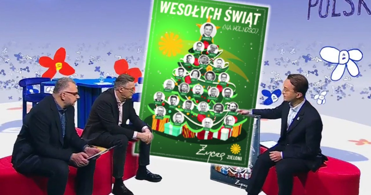 Kalendarz adwentowy z politykami PiS. Polityk pokazał go na antenie