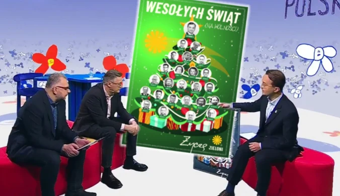 Kalendarz adwentowy z politykami PiS. Polityk pokazał go na antenie