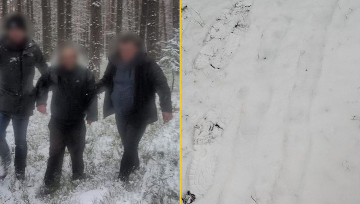Szczęśliwy finał poszukiwań 76-latka. Pomogły ślady na śniegu