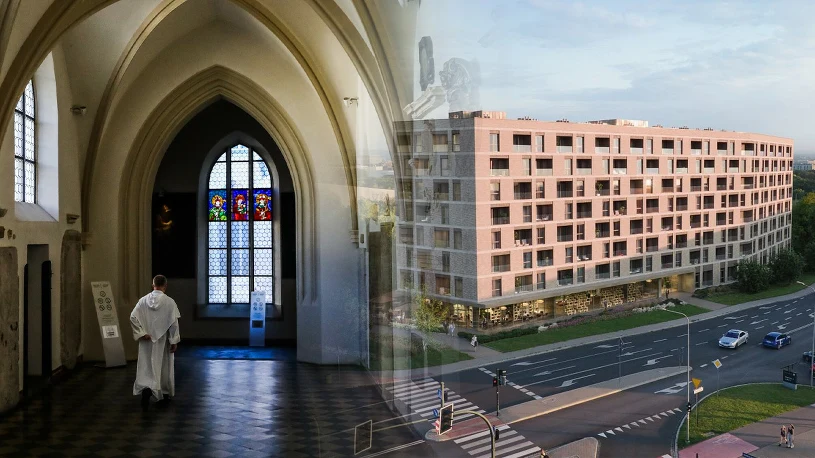Zakonnicy wybudują siedmiopiętrowy blok. Pomogli politycy