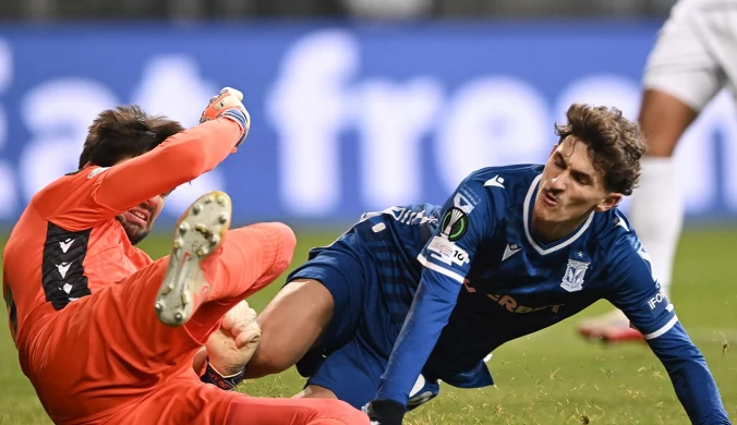 Lech cierpiał, jedno trafienie ustawiło mecz w Poznaniu. Szok na sam koniec