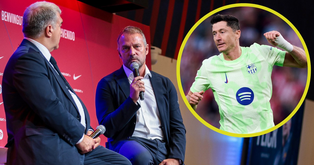 Problem dla przyszłości Lewandowskiego. Flick już zwrócił się do Laporty