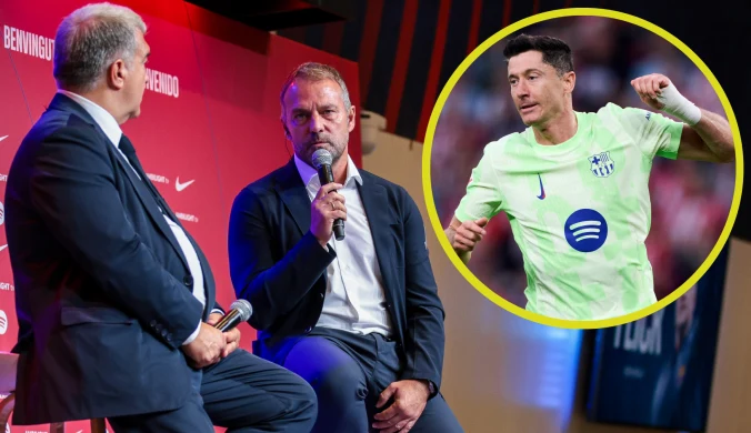 Problem dla przyszłości Lewandowskiego. Flick już zwrócił się do Laporty