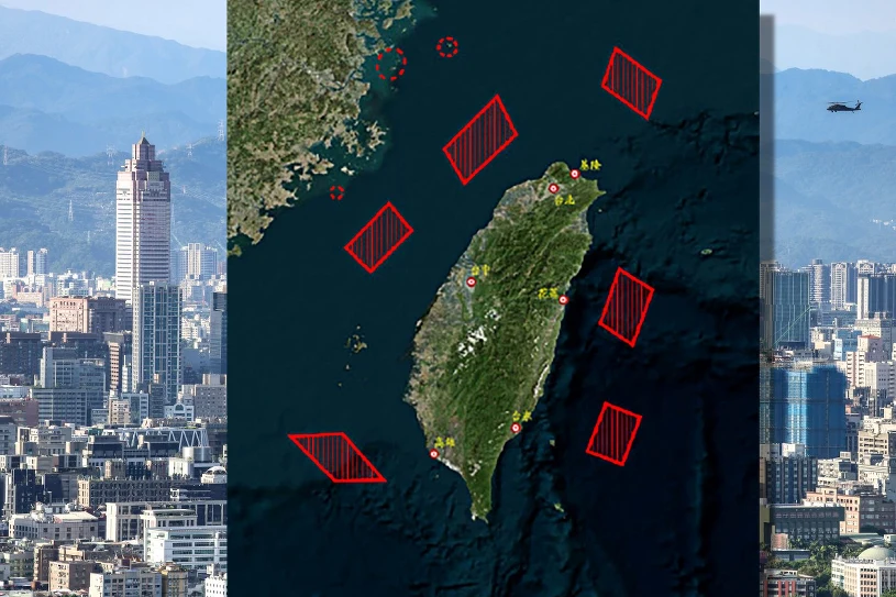 Zaciska się pętla wokół Tajwanu. Mieszkańcy czują nadciągającą wojnę
