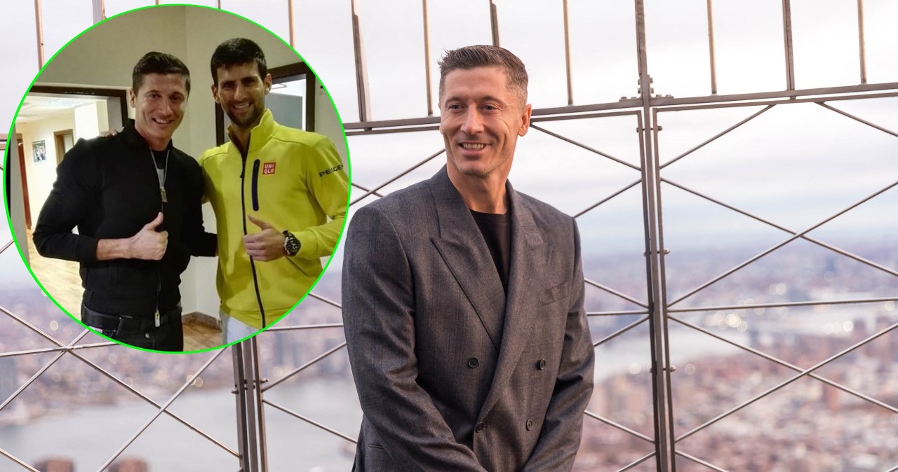 Lewandowski i Djoković znają się od lat. Połączyła ich wyjątkowa przyjaźń
