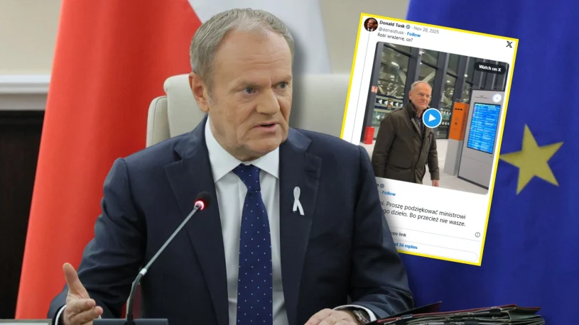 Tusk chwali inwestycję, opozycja protestuje. "Szczyt bezczelności"