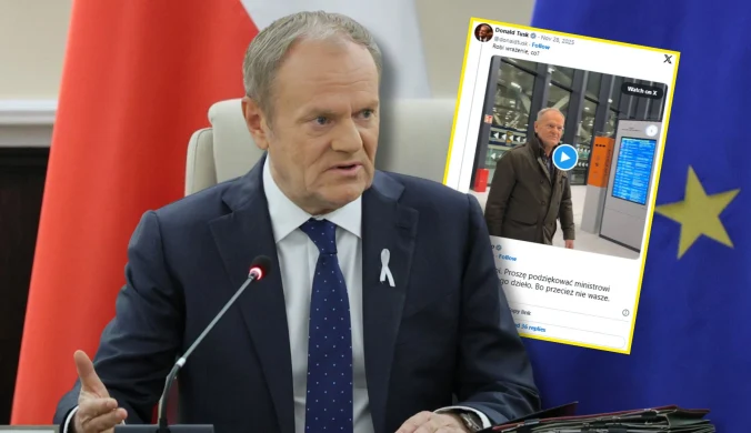 Tusk chwali inwestycję, opozycja protestuje. "Szczyt bezczelności"