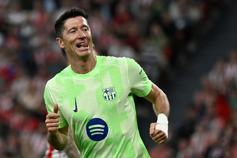 Barcelona znów wygra dzięki golom Lewandowskiego? Symulacja meczu ligowego