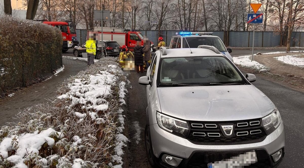 83-letni rowerzysta potrącony na skrzyżowaniu