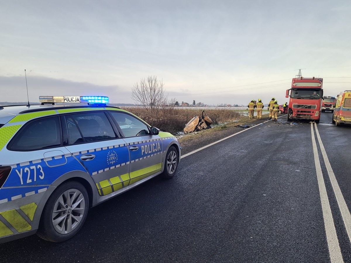 Tragiczny wypadek na drodze. Zginęła kobieta