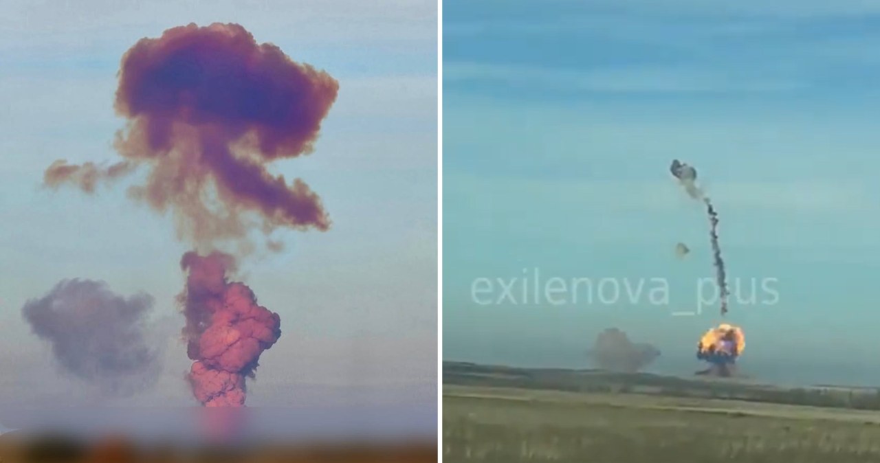 Potężna eksplozja rosyjskiej broni. Zostawiła "apokaliptyczny ślad"