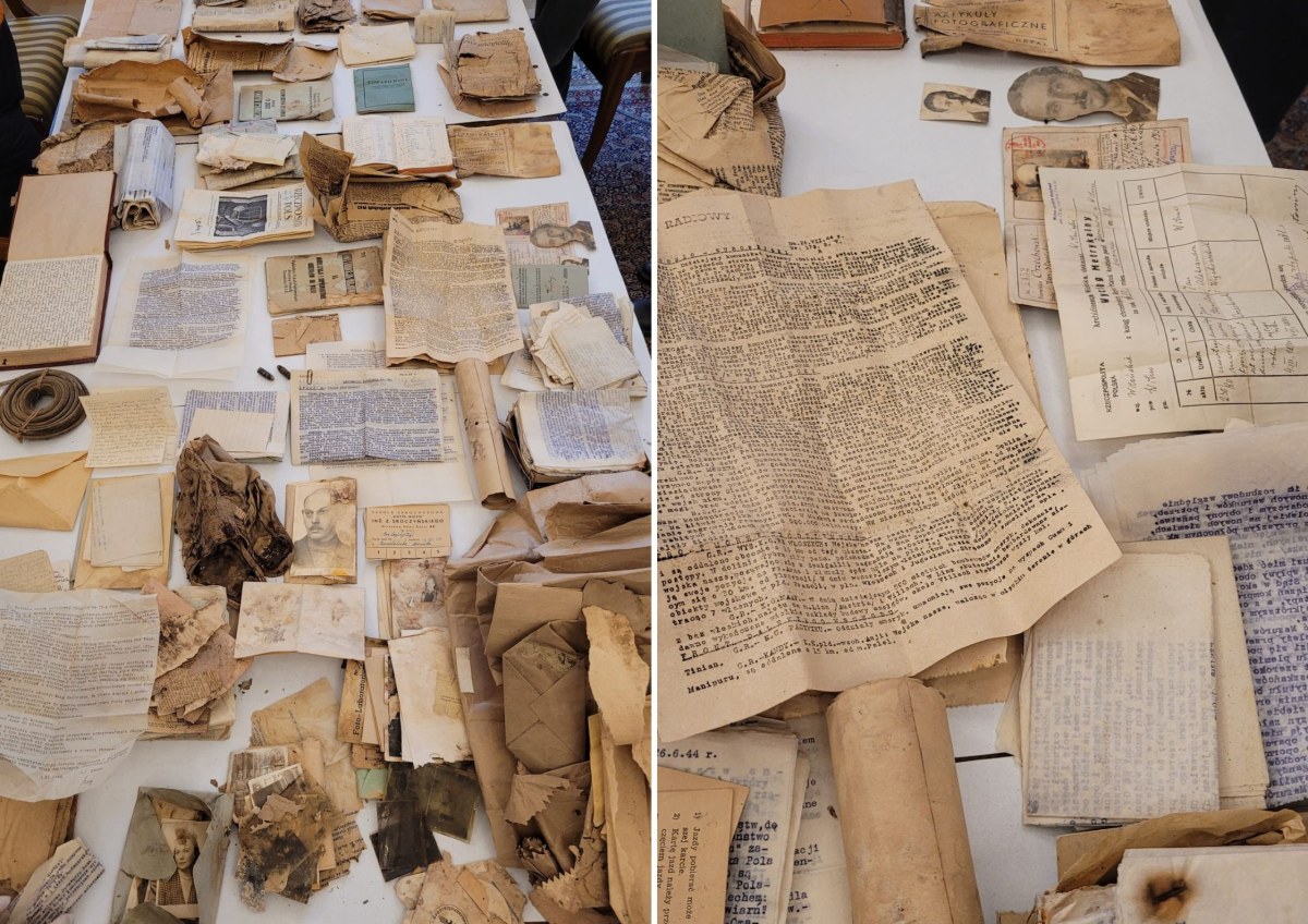 Cenne dokumenty znalezione pod podłogą zabytkowej kamienicy w Warszawie
