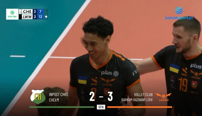Lorenzo Pope rządzi na siatce! Dwa pojedyncze bloki w meczu ChKS – Barkom[WIDEO]