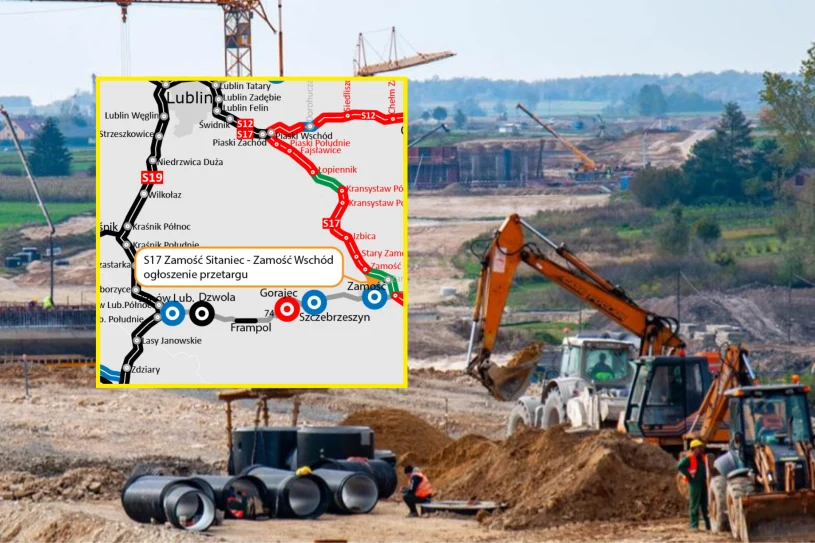 GDDKiA nie zwalnia tempa. Rusza przetarg na kolejny odcinek drogi S17