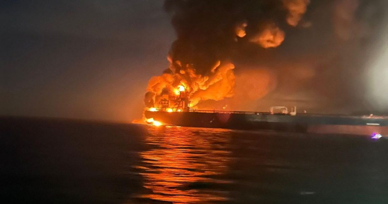 Turcja. Wybuchy na rosyjskich tankowcach. Ukraina przyznała się do ataku -  Wydarzenia w INTERIA.PL