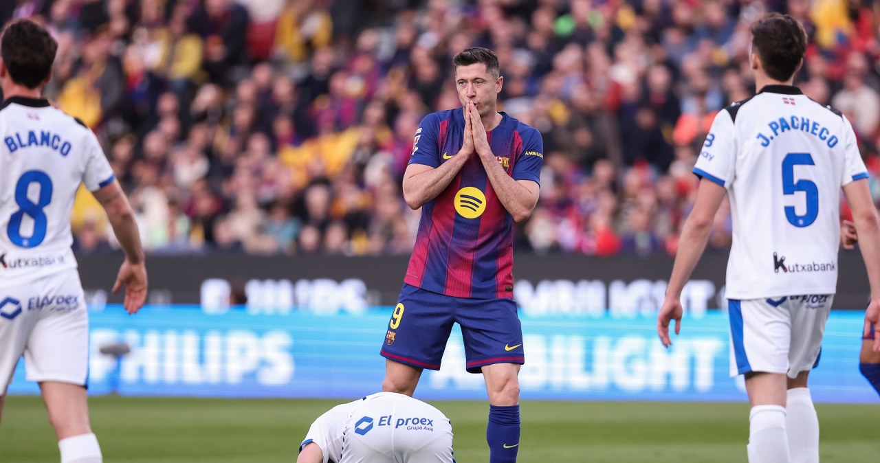 Barcelona wygrywa, w Hiszpanii już głośno o Lewandowskim. Tak go nazwali